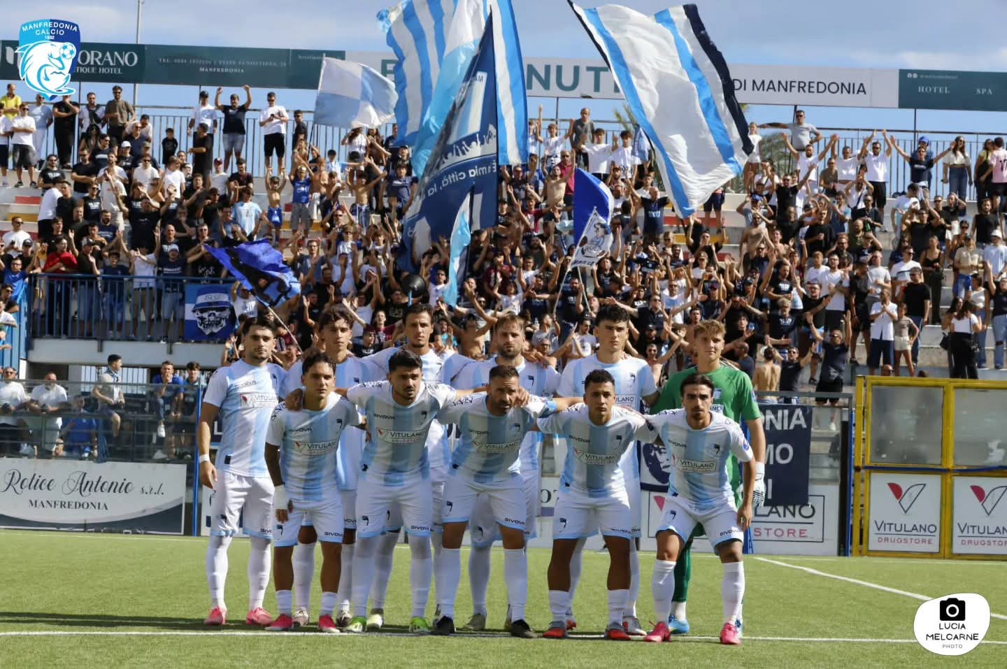 Manfredonia, primo sorriso: travolta l’Ebolitana 3-0